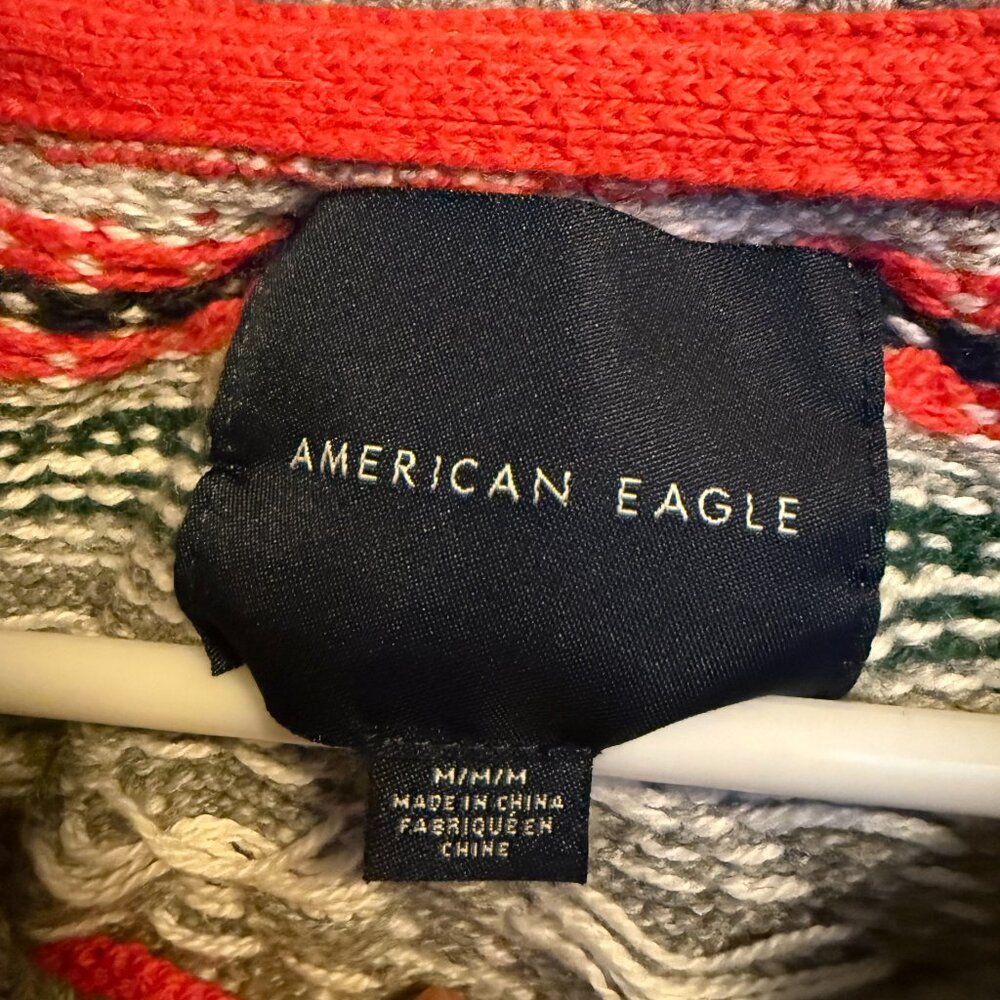 Mens American Eagle Holiday Sweater - Size Medium - Picture 2 of 4